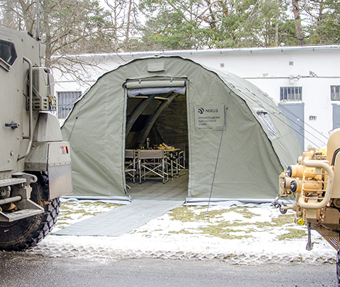 NIXUS PRO Heavy Duty Military or Emergency Relief Tent