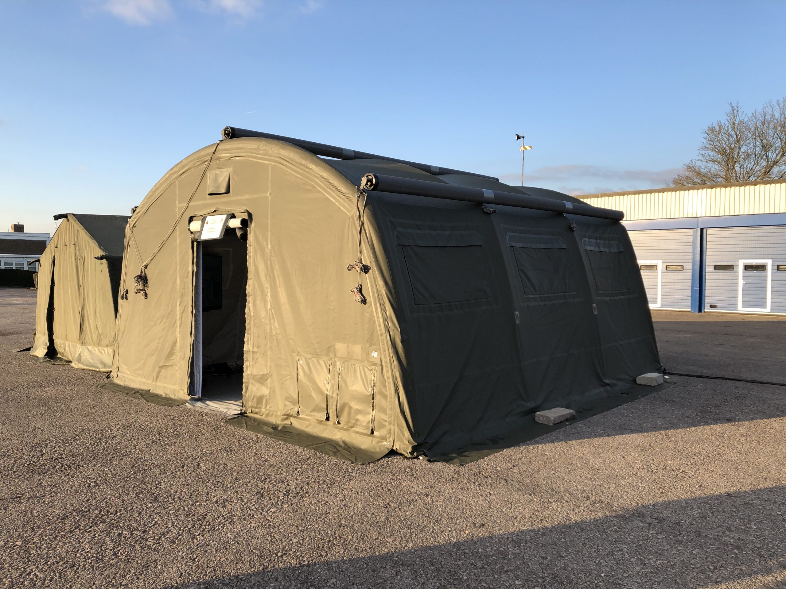 2 x NIXUS ERA Tents supplied to British Army