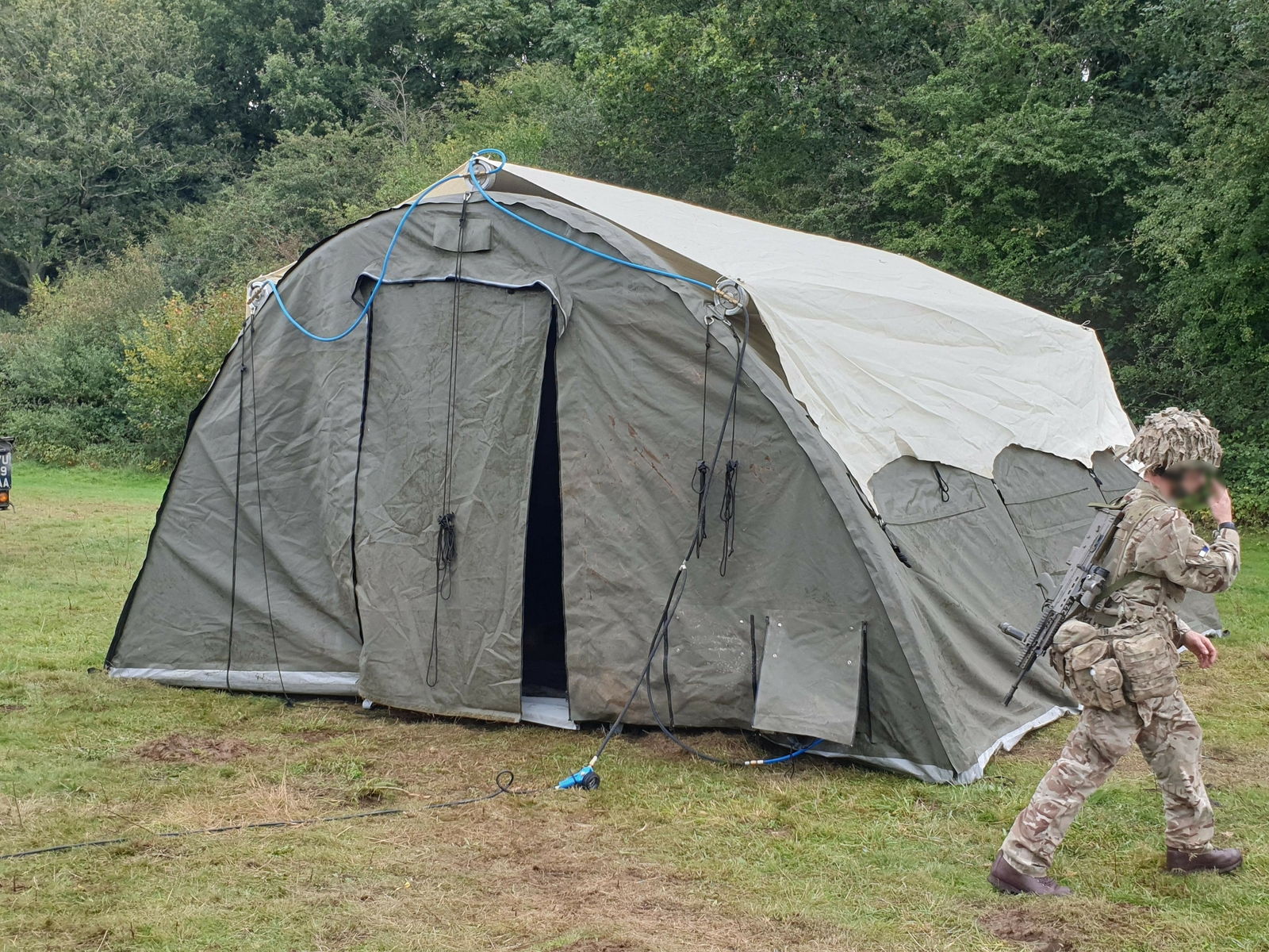 NIXUS PRO Tents with British Army